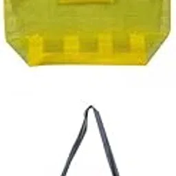 enakshi (label) 2 Pieces Mesh Beach Bag Summer Tote Bags Carrying Toy Bag Organizer Portable|Clothing, Shoes & Accessories | Womens Handbags & Bags image 1