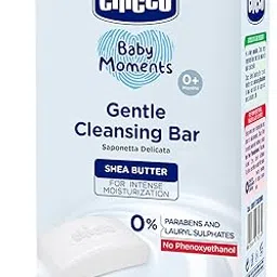 Chicco Baby Moments Gentle Cleansing Bar with Goodness of Shea Butter, 100g| For Intense Moisturization| Parabens & Phenoxyethanol Free|Dermatologically Tested | Soap for Babies & Kid's Sensitive Skin-picture-16