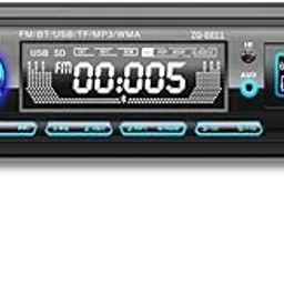 Zessqaa Single Din Car Audio Music System with FM/Bluetooth/USB/SD Card (ZQ-8811BT) image 1