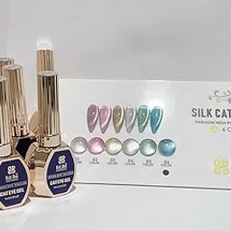 Brille Bee 6 Colors Silk Cat Eye Gel Polish Set with Magnet – Shimmer UV LED Soak Off Gel Nail Polish Kit for DIY Manicure & Salon Use (6)-image-20