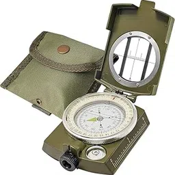 Star View Traders (Military Lensatic Sighting Compass) Hiking Survival Compass Military Grade for Kids Gift Camping Hiking Survival-image-59