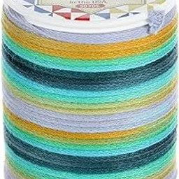 YLI 32550-069 Hand Dyed Organic Cotton Braid Thread, 50 yd, Parrot-picture-13