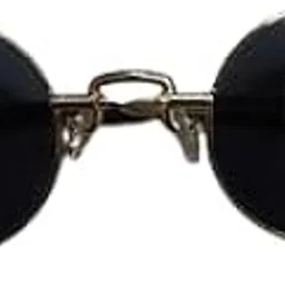 hairum Oval Sunglasses for Women & Men | Trendy Metal Sun Glasses Classic Shades-picture-23