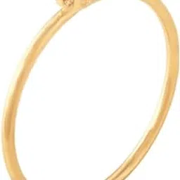 palmonas Dainty Solitaire Ring for Women (Size-6,7,8) - Gift for Girls & Women, 18k Gold Plated Rings-picture-55