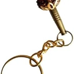 Rudraksha Gada, Traditional Indian Mace, Spiritual Exercise Equipment-picture-16