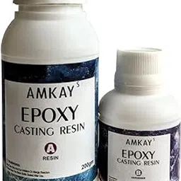 Amkay's Epoxy Resin and Hardener Kit | Clear Resin (300gm)-picture-38