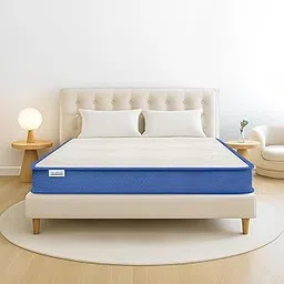 NEOBEST | NEOTEDOF72604 | Orthopedic Dual Foam Mattress| 4 Layers Hypoallergenic & Breathable Fabric| Tape Edge 4 inch Queen High Resilience (HR) Foam Mattress (72X60X04 Inches) | White-picture-10