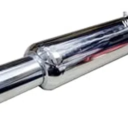 WHEETOYKART Bike Long Punjab Dholki Long Bottle Empty Free Flow Bullet Exhaust Silencer Black with Zed Clamp Bush for Bullet Classic 350-picture-25