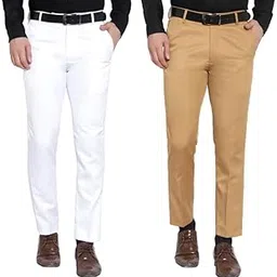 PNK Agency Formal Regular Fit Cotton Combo Trouser | Pack of 2-picture-13