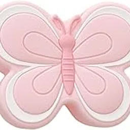 Cute Cartoon Shoulder Bag Silicone Soft Adjustable Shoulder Strap Kids Purse Pink Butterfly Clothing, Shoes & Accessories Womens Handbags & Bags-image-14