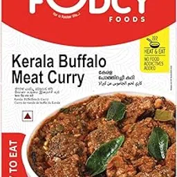 Fudcy Foods Ready to Eat Kerala Buffalo Meat Curry 200g| Open Heat & Eat | No Added Preservatives | Japanese Retort Technology [Pack of 1]-picture-27