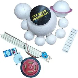 Mukti Working Solar System Model Kit - Space Science Kit for Unisex Children Aged 8+, Develops Spatial Reasoning, Logical Thinking, Hand-Eye Coordination-picture-16