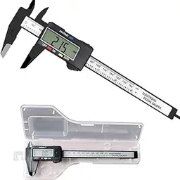 GEARMIND Carbon Fiber Digital Vernier Caliper, 150mm High Precision Measurement Tool, 0-6", Inch and MM measurements, Suitable for all measurements-picture-65