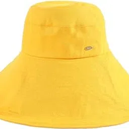 VELURA Women Men Bucket Hat Wide Brim Hats Sun Protection Fishing Cap M Yellow|1 Piece Sun Hat| Hats|Clothing, Shoes & Accessories-image-38