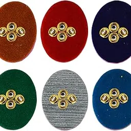 vidhya kangan Handmade Fancy Stone stud Work Saree pin Brooch for Women Jewellery Latest Stylish Crystal Unisex Floral Shape Brooch for Women/Girls (sku-bro2890)-picture-46