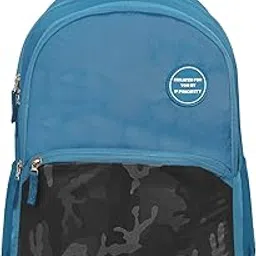 priority 19 Inch PU College Backpack For Boys & Girls | Office Backpack For Men & Women | Casual Backpack For Unisex (Large | Airport Blue)-picture-18