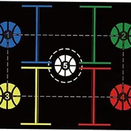 LOOM TREE® Basketball Training Mat Mute Shock Absorbing Nonslip Basketball Practice Mat 107cmx76cm | Team Sports | Basketball | Training Aids-picture-30