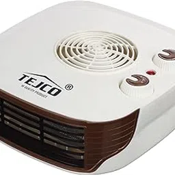 Tejco Room Heater 2000 watts Fan Heater with adjustable thermostats and Thermal auto cutoff with 2 Heat setting 1000/2000 watts. (Horizontal)-image-37