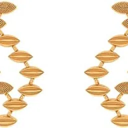 p.c. chandra jewellers Women 22Kt (916) Yellow Gold Geometrical Stud Earrings - 1 Gram-picture-27