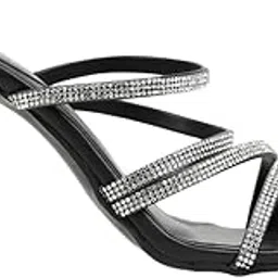 my foot Rhinestone Embellished Slip-On 4 Inch Pencil Heel-picture-38
