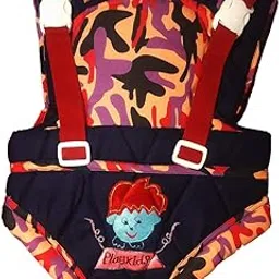MammaChamp Kangaroo Baby Carry Bags | Baby Carry Wrap | Adjustable Sholder Belt | Front and Back Carrier Position | for 3 Months to 1.5 Years Kids (Red)-picture-15