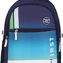 priority 20 Inch Lightweight PU College Backpack For Boys & Girls | Office Backpack For Men & Women | Casual Backpack For Unisex (Large | Navy Blue)-picture-45
