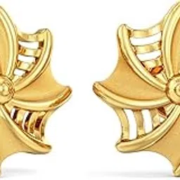 joyalukkas 22K Gold Stud Earrings for Women, Yellow, Gold-picture-33