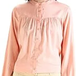 Women's Solid Relaxed Fit Shirt-image-14