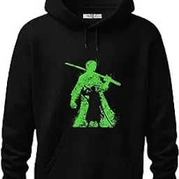 Drizzle CLICKS Anime Hoodies for Men | Green Zoro | Size (M,L,XL,2XL)-picture-10