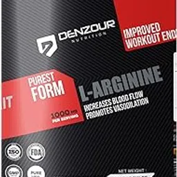 DENZOUR NUTRITION L-Arginine 1000mg Supplement Per Serving | Enhanced Blood Flow, Muscles Pump And and Improved Overall Performance During Workouts- Pack of 100N Capsules (50 SERVINGS)-picture-57