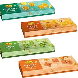 Haldiram's Nagpur PINEAPPLE DELIGHT (125 Gm), MANGO DELIGHT (125 Gm), KIWI DELIGHT (125 Gm), ORANGE DELIGHT (125 Gm)-image-2