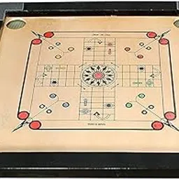 Champion Carrom Board 20 inch Full Size for Adults, Glossy Finish, Smooth Surface, Tournament Board 0.14-picture-51