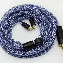 [JSHiFi-Storm] MMCX 3.5mm Rear Cable 3.5mm Single Crystal Copper + Silver Plated Earphone Upgrade Cable MMCX Earphone Replacement Cable (MMCX3.5mm)-picture-21