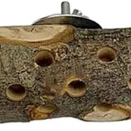 ILSMYSUTRA Rabbit Chew Toy Wooden Accessories Natural Hamster Molar Toy for Guinea Pigs S | Small Animal Supplies | Exercise & Toys-picture-66