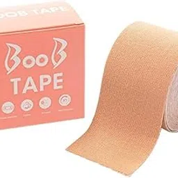 kapiance Boob Tape, Beige Breast Lift Support Tape, Professional Medical Grade Adhesive, Long-Lasting 10 Hour Wear, Step-by-Step Application Guide-picture-55