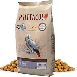Psittacus High Energy 1.76 lb | Complete Pellet Diet for African Greys, Macaws and Other African Parrots | Premium Food for Birds, 100% no-GMO-picture-22