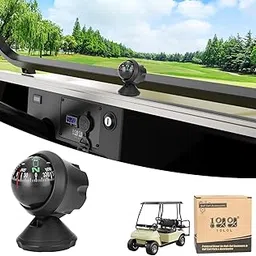 10L0L Adjustable Golf Cart Compass Dash Mount Compass Navigation Hiking Direction Pointing Guide Ball for Marine Boat Truck Auto Car Outdoor-picture-11