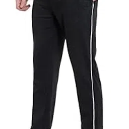 Gonnes Oripower Track Pants for Men Regular Fit Cotton Blend Lower with 2 Side Zipper Pockets Your Go-to for Running Gym and Comfortable Style-picture-30