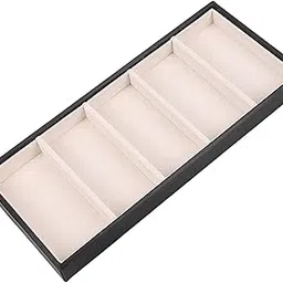 atorse Sunglasses Holder Organizer Eyeglass Storage Case for Desktop Drawer Dresser Black-picture-37