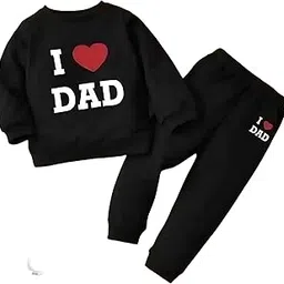 4 you dresses 4YOU DRESSES Beautiful Cotton Fabric Full Sleeve Tshirt and Track Pant Set For Boys and Girls-picture-47