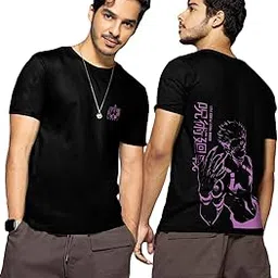 bewakoof Men's Graphic Printed 100% Cotton T-Shirt - Regular Fit, Round Neck, Half Sleeves-picture-28