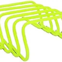 Agility Hurdle for Sports Training, Jumping Drills, Soccer, Football, Gym, Fitness (9 inch, Pack of 10)-picture-50