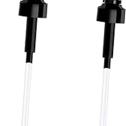 ASAKKURA 2pcs Lotion Pump for Oil Consumption Bottles Black Press for Kitchen Bathroom Use Nozzle Reusable Dispenser for Home-image-66