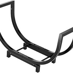 Merishopp Wood Grate Multipurpose Wood Log Burning Rack Holder for Outdoor Indoor Deck|Antiques | Fireplaces & Mantels|1Fireplace Log Grate-picture-36