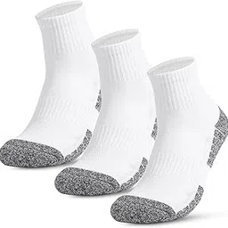 Qunan Men's 3 Pairs Padded Hiking Hiking So s Outdoor Sports Casual Cotton Crew Hiking Shoes Hiking Walking-picture-45
