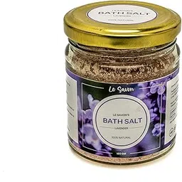 Le Savon Lavender Bath Salts for Relaxation, Soothing, and Refreshing Skin with Natural Ingredients for a Calming Escape_100 GM-image-4