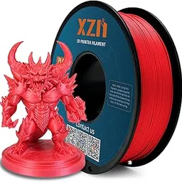 XZN PLA Filament 1.75mm Red, 3D Printer Filament 1kg Spool (2.2lbs), Neatly Wound, +/- 0.02mm Precision, No Clog/Bubble, Excellent Layer Adhesion, Fits Most FDM Printers-picture-18
