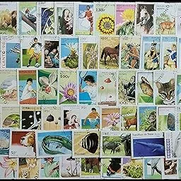ISC~ Benin Stamps 100 Different All Large & Thematic Stamps On Birds, Animal & Sports, Africa Stamps, All Genuine Postage Stamps ~ STAMPEX-picture-59