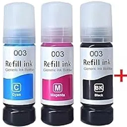 ASV 003 Refill Ink for Epson L3110, L3150, L3250, L3252 L3115, L3116, L3101, L3210, L3215, L3216, L3151, L3152, L3156, L5190 Printer (Black-2pcs & Color-3pcs)-image-15