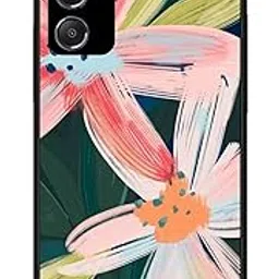 NDCOM for Samsung Galaxy M35 5G Back Cover Flower Nature Printed Metal Case-image-17